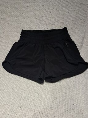 lululemon athletica Black Athletic Running Shorts